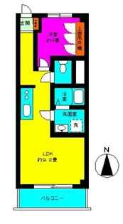 富士見台ファミリーコーポ【3階】の間取り