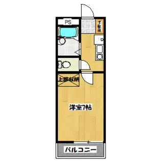 コーポみのり【3階】の間取り