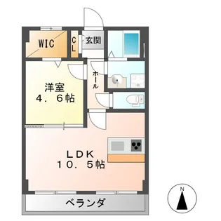 UEMATSU CORPO【3階】の間取り