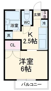 ラベンダーコート【2階】の間取り