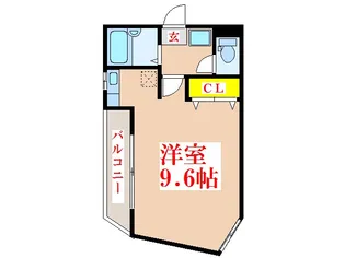 コンフォール上本町【2階】の間取り