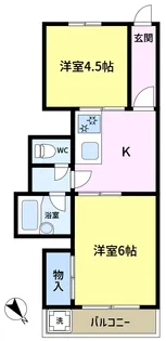 玉木マンション【5階】の間取り