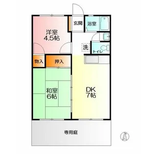 神奈川県海老名市大谷南4【アパート】の間取り
