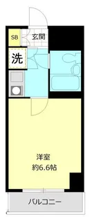 ヴェラハイツ蔵前【4階】の間取り