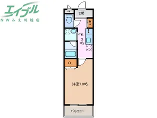 Venus Storage【4階】の間取り