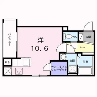 ヒカルサ神戸王塚台I【1階】の間取り