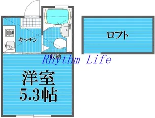 ホワイトキャッスル貫井【1階】の間取り