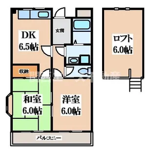 エスポワール辻本【4階】の間取り