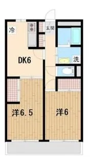 グランド・メゾン・ミディ【2階】の間取り