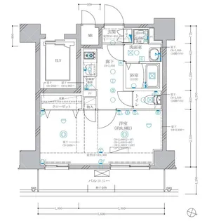 ディアレイシャス東別院IV【4階】の間取り