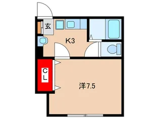 浅間ハイツ【1階】の間取り