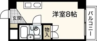 第4ファニー幸【8階】の間取り