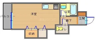 エススリーでじま【6階】の間取り