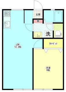 山手TYハイツ【1階】の間取り