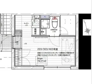 Ludens大崎ANNEX【4階】の間取り