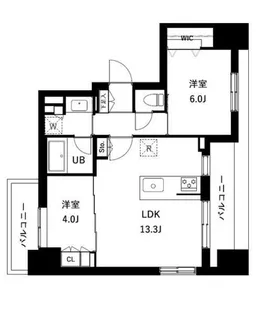 アーバンパーク立石【12階】の間取り
