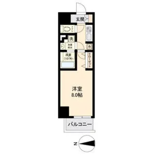 ブランシエスタ金山【3階】の間取り