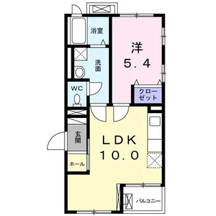 プライムヒル哲学堂【3階】の間取り