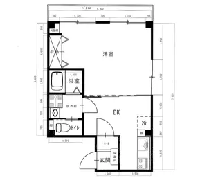ハロー国立【2階】の間取り