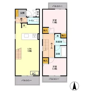 CORE HOUSEの間取り