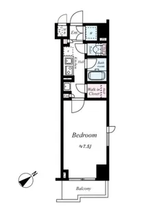 ルーブル南馬込参番館【7階】の間取り