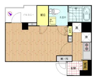 アリーチェ文京根津【9階】の間取り