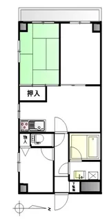 西荻日伸ハイツ【2階】の間取り