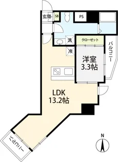 Laule’a【8階】の間取り