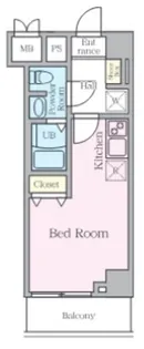 S-RESIDENCE妙典broad【2階】の間取り