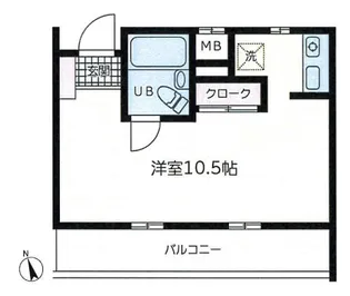 グランドレジデンス菊名【5階】の間取り