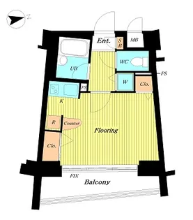 サンテミリオン目白西【2階】の間取り