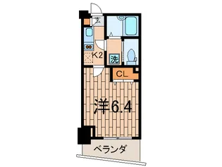 エコロジ-都立大学レジデンスの間取り