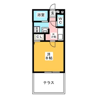 パセオKS【1階】の間取り