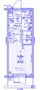 ガーラ新横浜グランドステージ【3階】の間取り