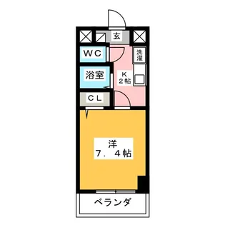CENTURY NAGONO【4階】の間取り