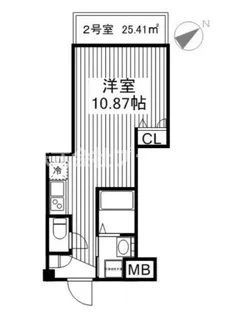 アリビエ池尻【3階】の間取り