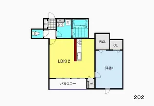 AUTHENT【2階】の間取り