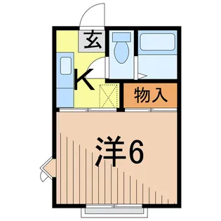 サニーコーポ【2階】の間取り