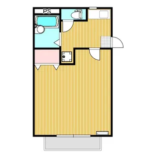 オーベルジュドタマノ【1階】の間取り