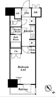 プレミアステージ駒込【3階】の間取り