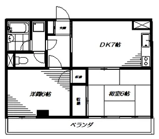 ラ・カーサモモイ【3階】の間取り