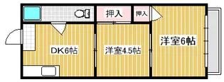 マンションかとう【3階】の間取り