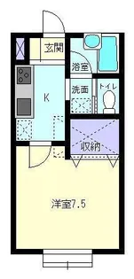 イースト・スター【1階】の間取り