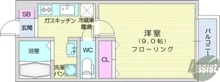 モナリエ【2階】の間取り