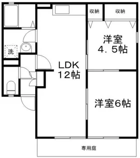 OAFLAT東南【1階】の間取り