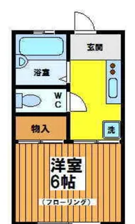 メゾンさいとう【2階】の間取り