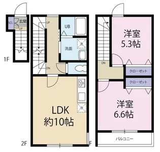エスパーダ池尻の間取り