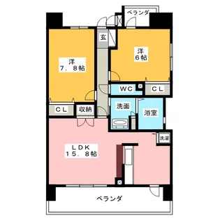 will Do 伝馬町【7階】の間取り
