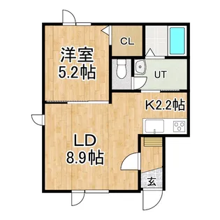 COZY・II【1階】の間取り