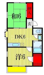 サンフォレスト【2階】の間取り